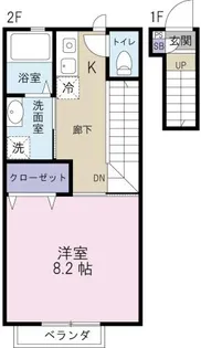 Mond Vista【2階】の間取り