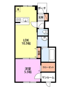 purimera(プリメーラ)【1階】の間取り