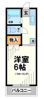 第一シャンポールFUJI【2階】の間取り