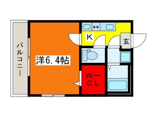 サンル-チェ西川口【2階】の間取り