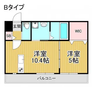グランパシフィック長橋スクエア【1階】の間取り