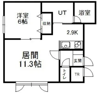 ジェニー A【2階】の間取り