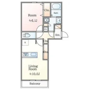 EXILIA(エクシリア)【3階】の間取り