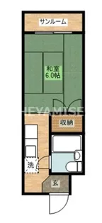 田上ビル【2階】の間取り