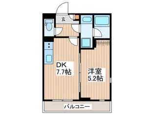 Topaz【1階】の間取り