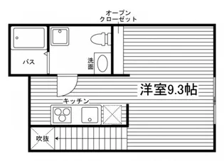 (仮)ウィルテックアパート【2階】の間取り