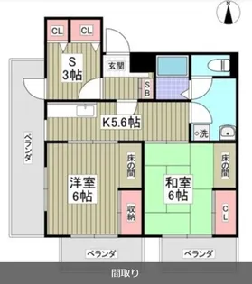 URBAN TERRACE亀有【7階】の間取り