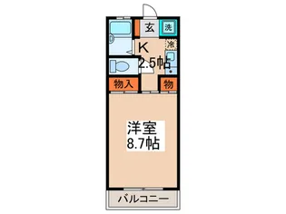 ディアコート【2階】の間取り