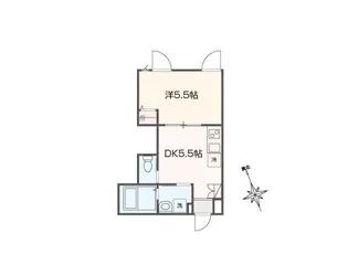 MELLAS久我山【1階】の間取り