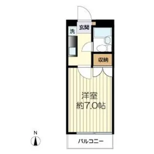 サンフィールド三田【3階】の間取り