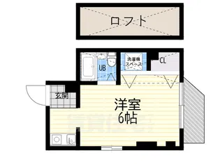 MARSH門戸【3階】の間取り