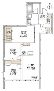 【新築☆旭化成ヘーベルメゾン】パルティータ【1階】の間取り