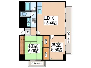 グランドパレス【3階】の間取り