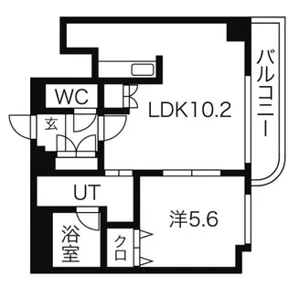ハイコートN1【3階】の間取り