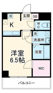 オアシス柳ヶ瀬ビル【8階】の間取り