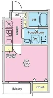 BRIGHTZ MAKUHARI【3階】の間取り