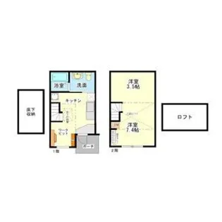 パルティーレの間取り