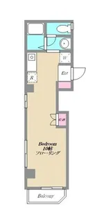 ハルプトュール幡ヶ谷【4階】の間取り