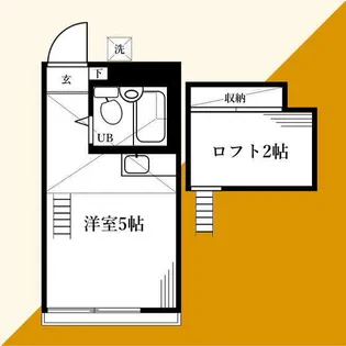 ベルハウス大泉【1階】の間取り