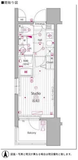 グランド・ガーラ川崎【5階】の間取り