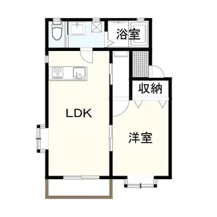 エスポワール松原【2階】の間取り