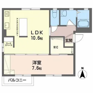 グリーンステージ大山?A【2階】の間取り