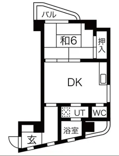 泉屋ビル【4階】の間取り