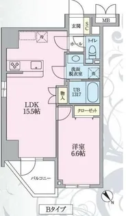 ニアレスタSUGAMO【6階】の間取り