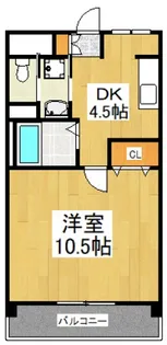 リヴェール清瀬【5階】の間取り