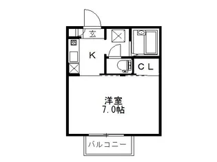 プチハウス【2階】の間取り