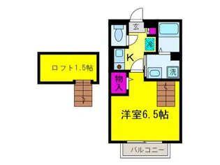 アンビアンテ【2階】の間取り
