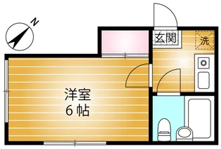 コーポメイワ【2階】の間取り