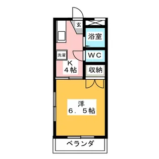 フォレステージ植田【1階】の間取り