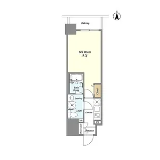 プライマル西大島駅前【3階】の間取り