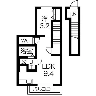 ドルフィンII【2階】の間取り