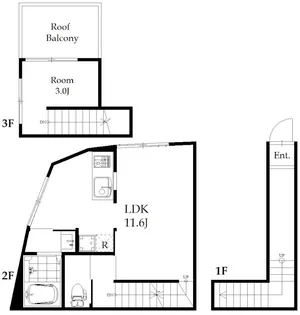 栄町39-1貸家の間取り