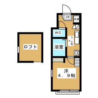 めぞん一刻【2階】の間取り