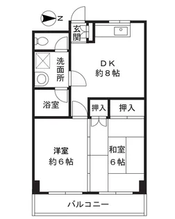 石原ビル【5階】の間取り