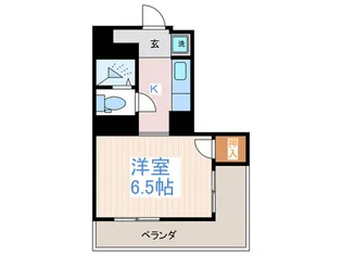 Garden View 北参道【3階】の間取り