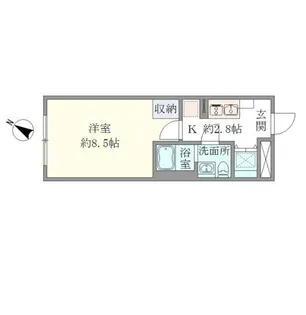 HTピア赤坂【3階】の間取り