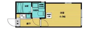 セゾン・ド・シュシュ【1階】の間取り