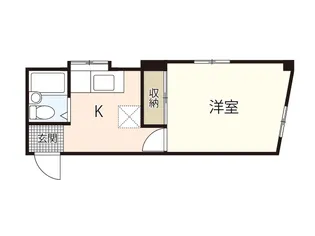 カーサ横川駅前M2【2階】の間取り