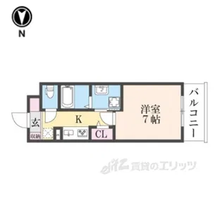 BERGFUJINOMORI【2階】の間取り