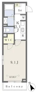 フォア【3階】の間取り