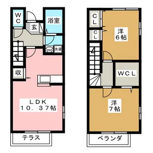 アムールコートの間取り