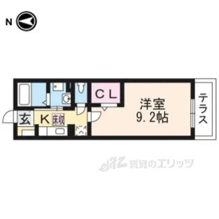 パティオ・デ・マルタ【1階】の間取り