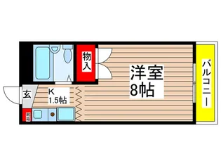 第1ハイコ-プ田中【2階】の間取り