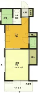第一吉野荘【2階】の間取り