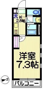 Tre Sinwa トレシンワ【2階】の間取り