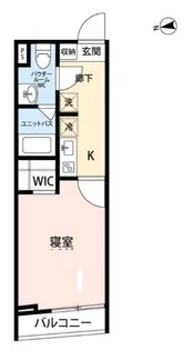 カルム西船橋【2階】の間取り